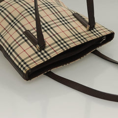 Burberry Nova Check Tote canvas check pattern