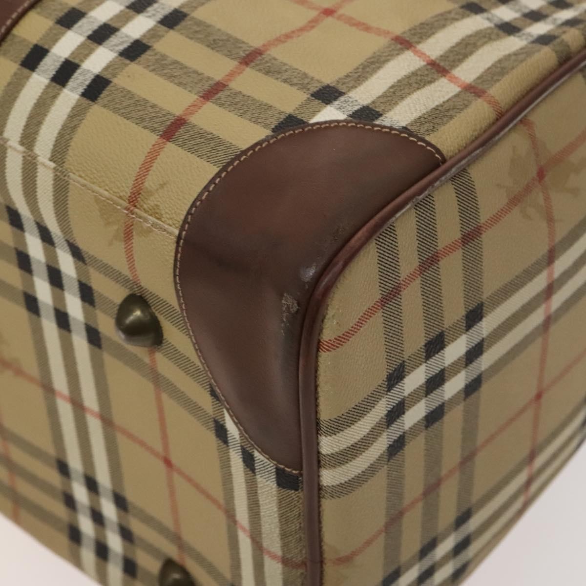 Burberry Nova check boston bag Canvas