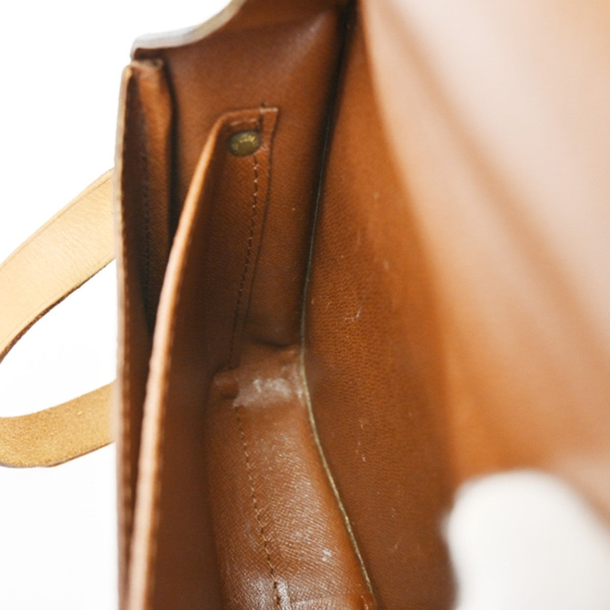 Louis Vuitton Cartouchiere Handbag Monogram Canvas