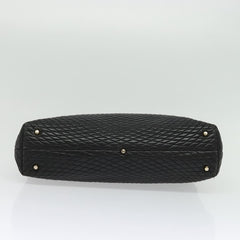 Bally Vintage Chain Shoulder Bag Quilted Leather