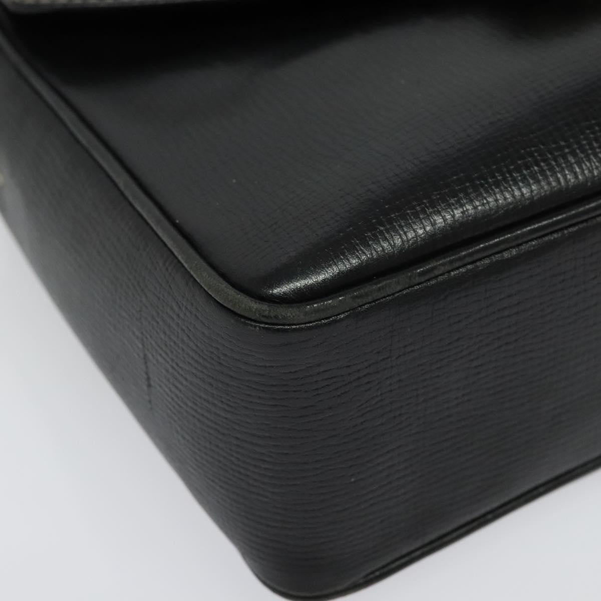 Celine Vintage Circle Logo Crossbody Bag Leather