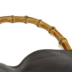 Gucci Vintage Bamboo Shoulder Bag Leather