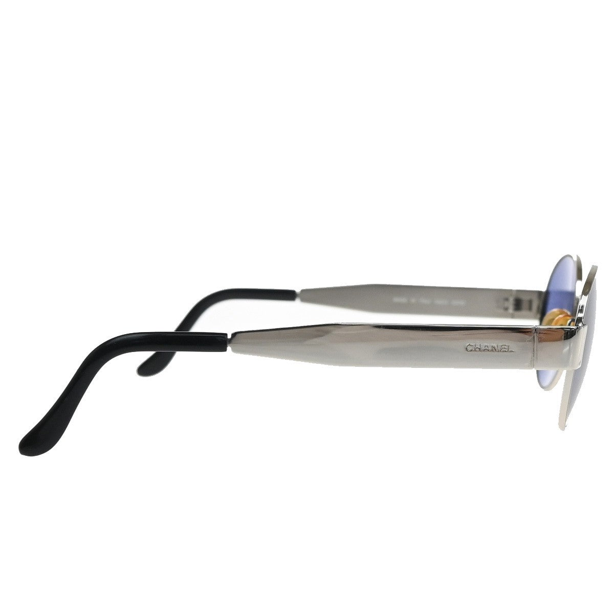 Chanel Logo CC Sunglasses Metal