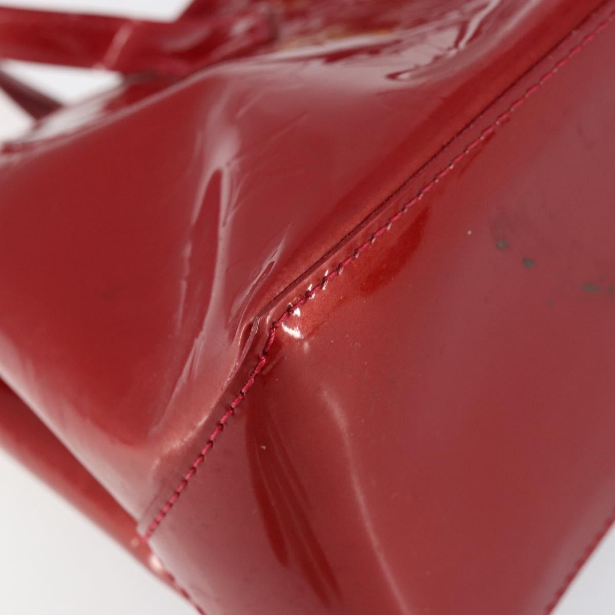 Louis Vuitton Wilshire Handbag Monogram Vernis