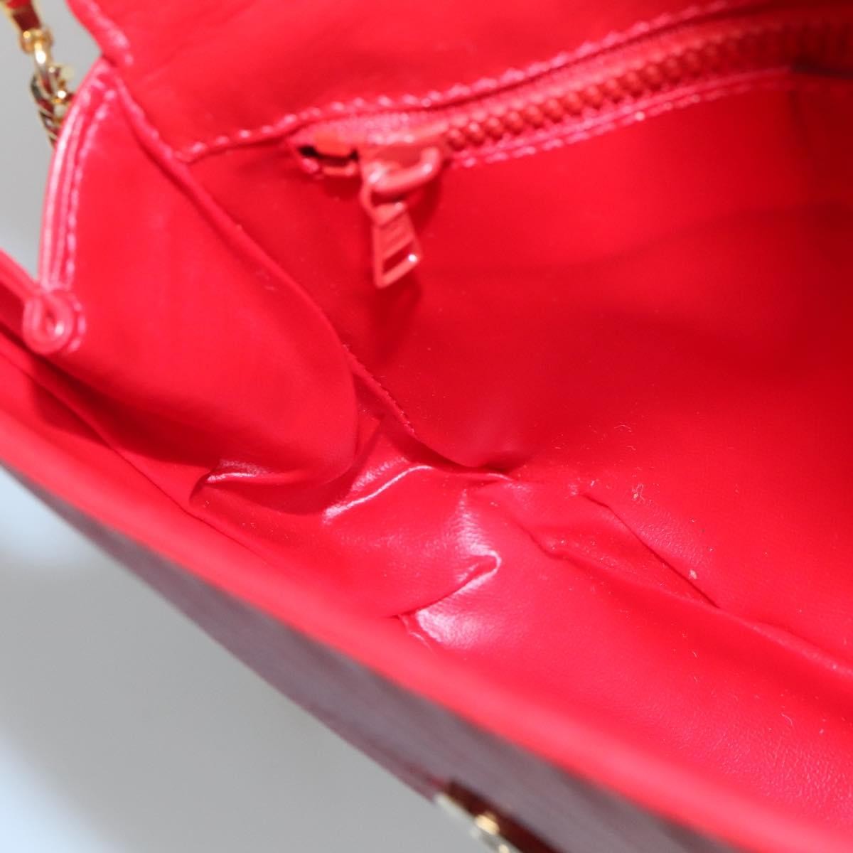 Celine Chain Shoulder Bag Leather