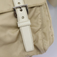Prada Double Buckle Flap Messenger Bag Tessuto