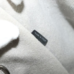 Prada Canapa Convertible Tote Rhinestone Embellished Denim