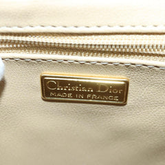 Christian Dior Vintage CD Handbag Leather