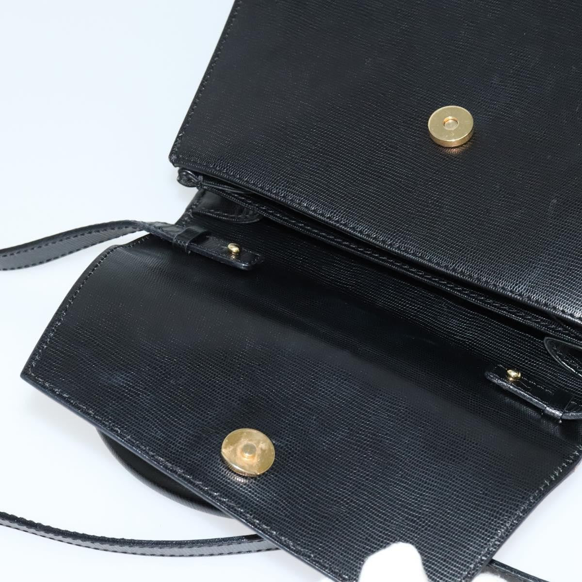 Celine Circle Logo Handbag Leather