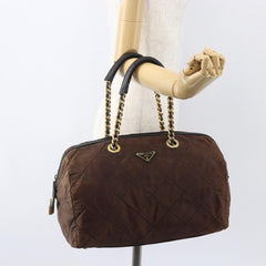 Prada Vintage Chain Handbag Tessuto