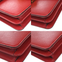 Gucci Interlocking Shoulder Bag Leather