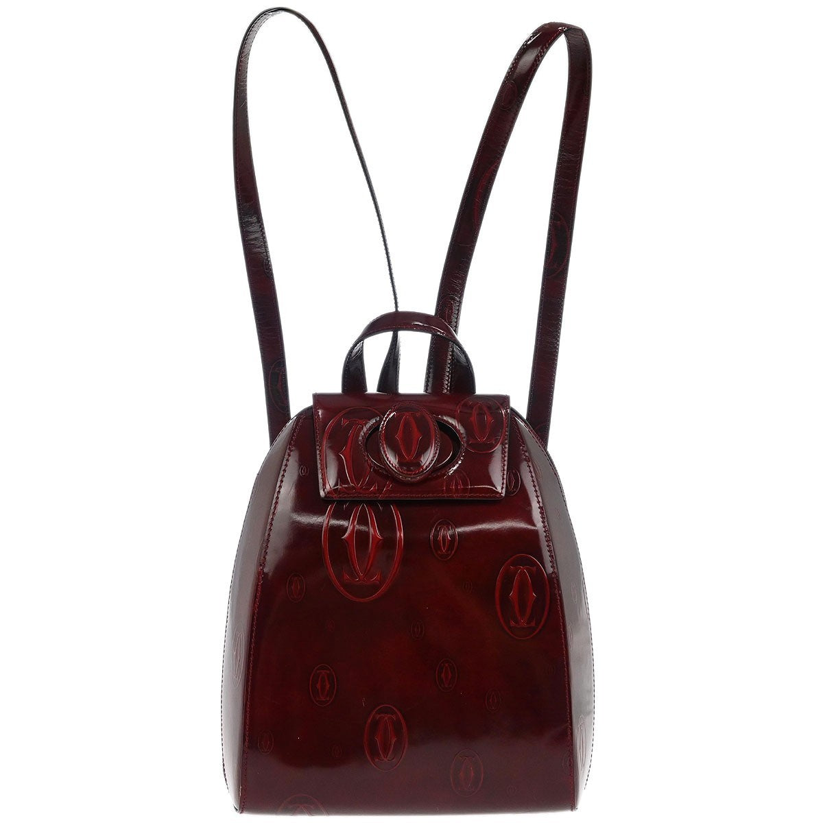 cartier Happy birthday backpack Patent leather
