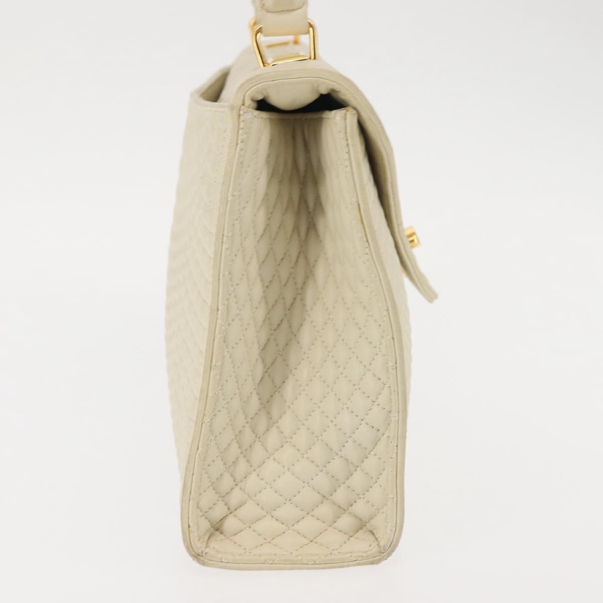 Bally Vintage Handbag Quilted Leather