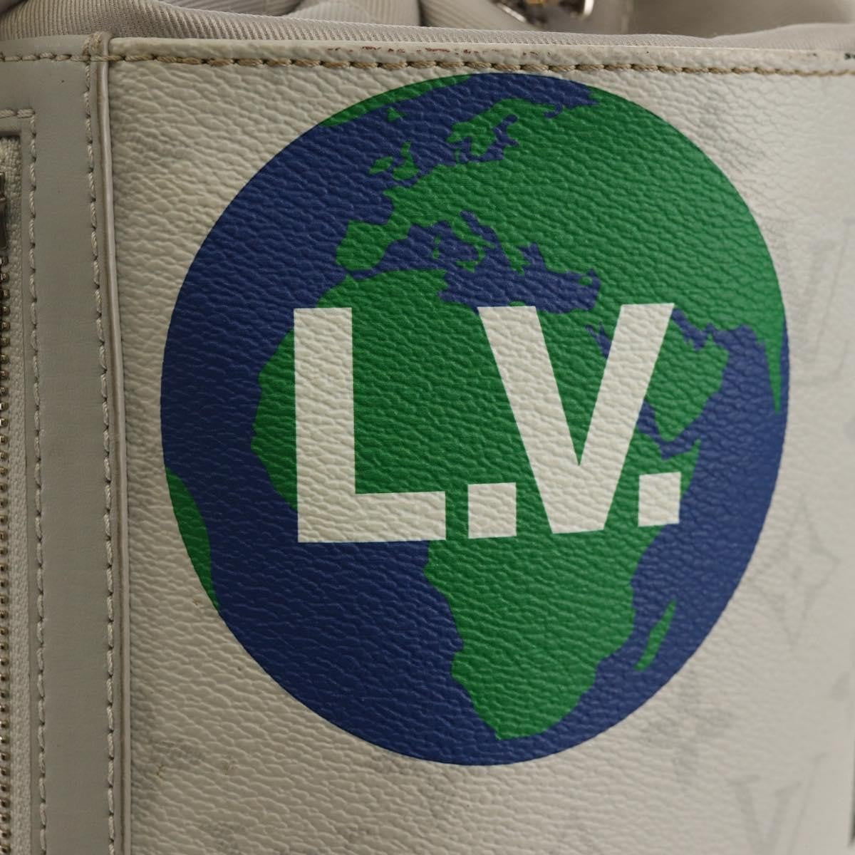 Louis Vuitton Chalk Sling Bag Limited Edition Logo Story Monogram Canvas