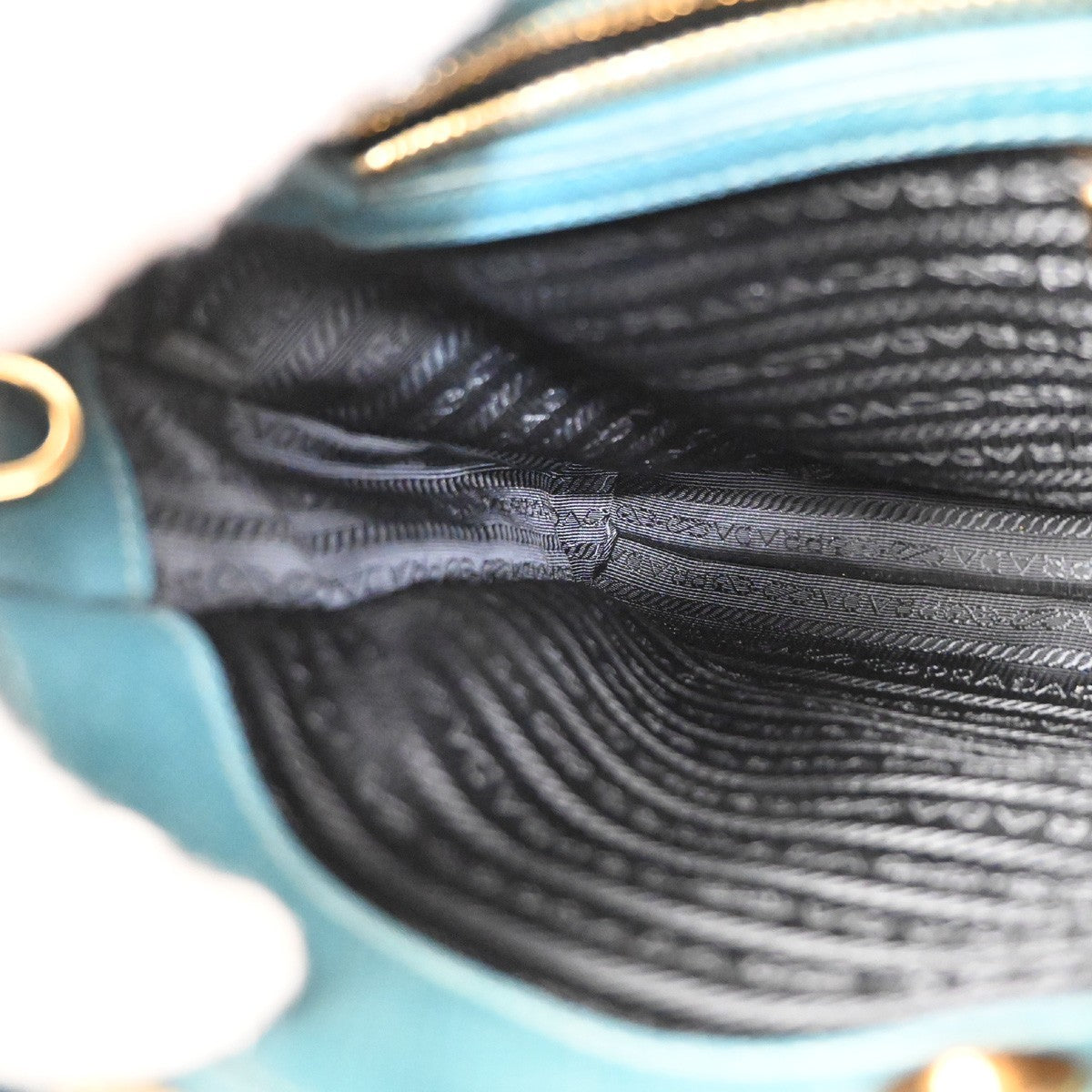 Prada Double Zip Lux Tote Saffiano Leather