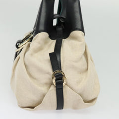 Bvlgari Chandra Hobo Canvas and Leather