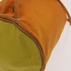 Hermes Polochon Mimile Drawstring Backpal Canvas