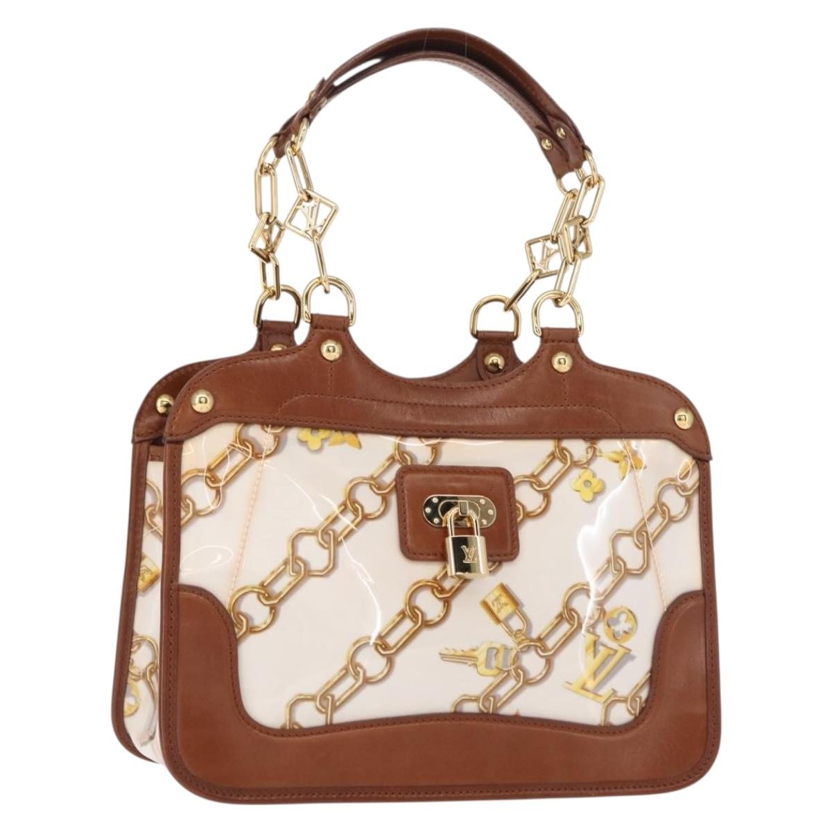 Louis Vuitton Charms Cabas PVC Over Printed Silk