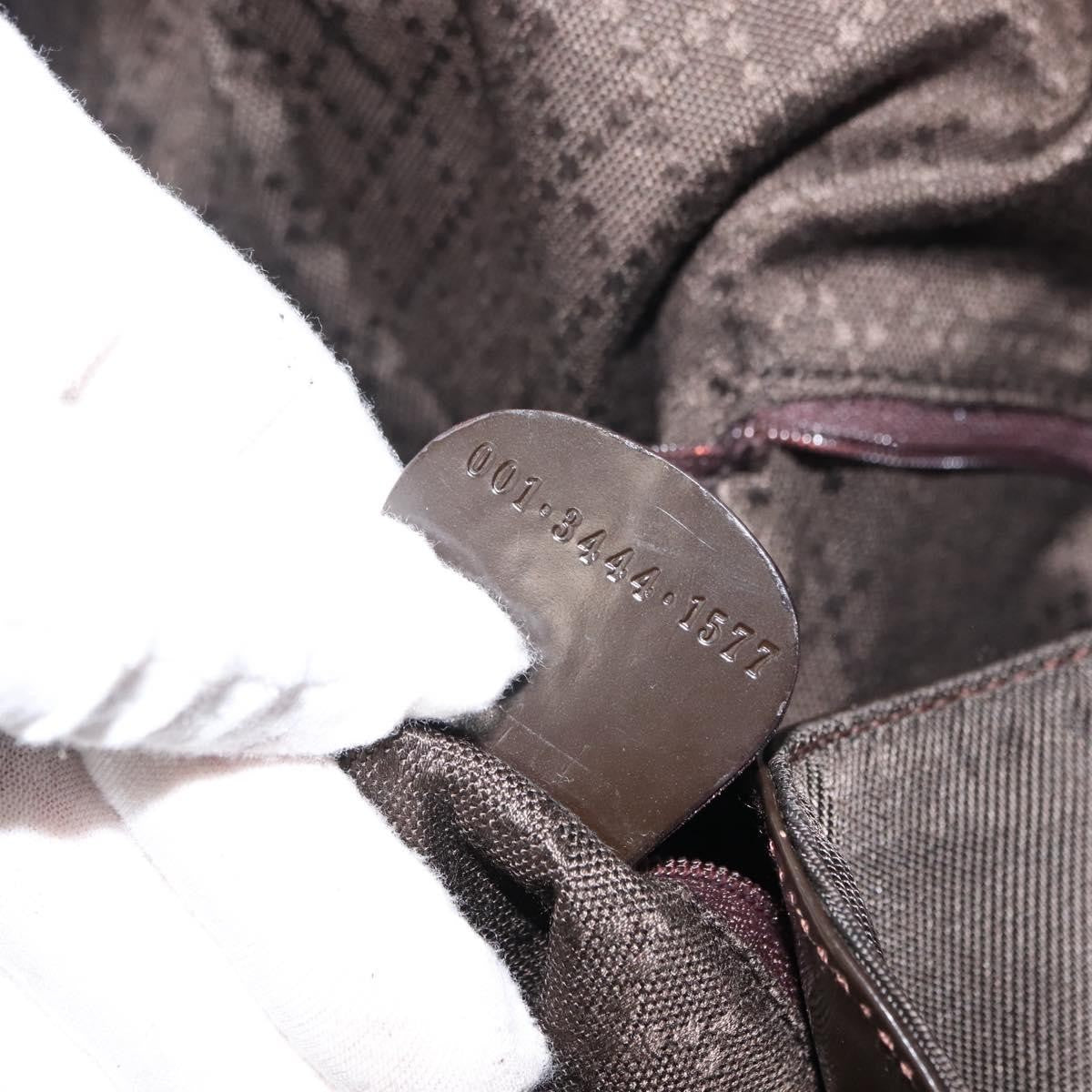 Gucci Vintage Bamboo Shoulder Bag Nylon