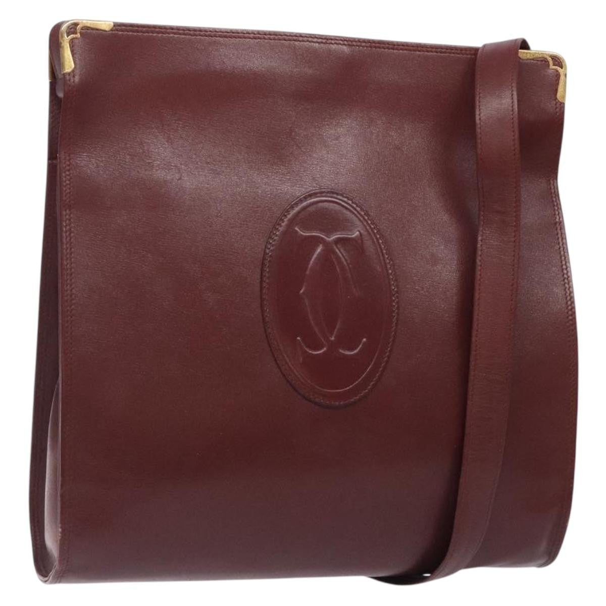 cartier Must de Cartier Shoulder Bag Leather