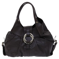 Bvlgari Chandra Hobo Leather