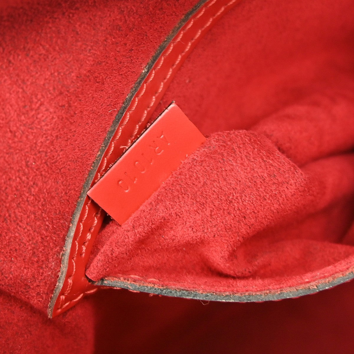 Louis Vuitton Alma Handbag Epi Leather