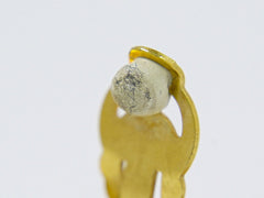 Chanel Vintage CC Diamond Shape Clips-On Earrings Gold-Plated