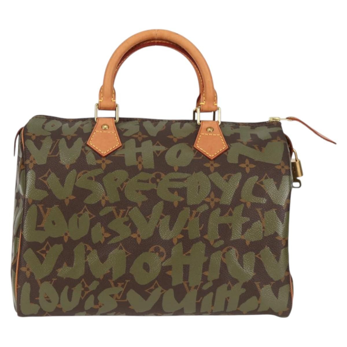 Louis Vuitton Speedy Handbag Limited Edition Monogram Graffiti