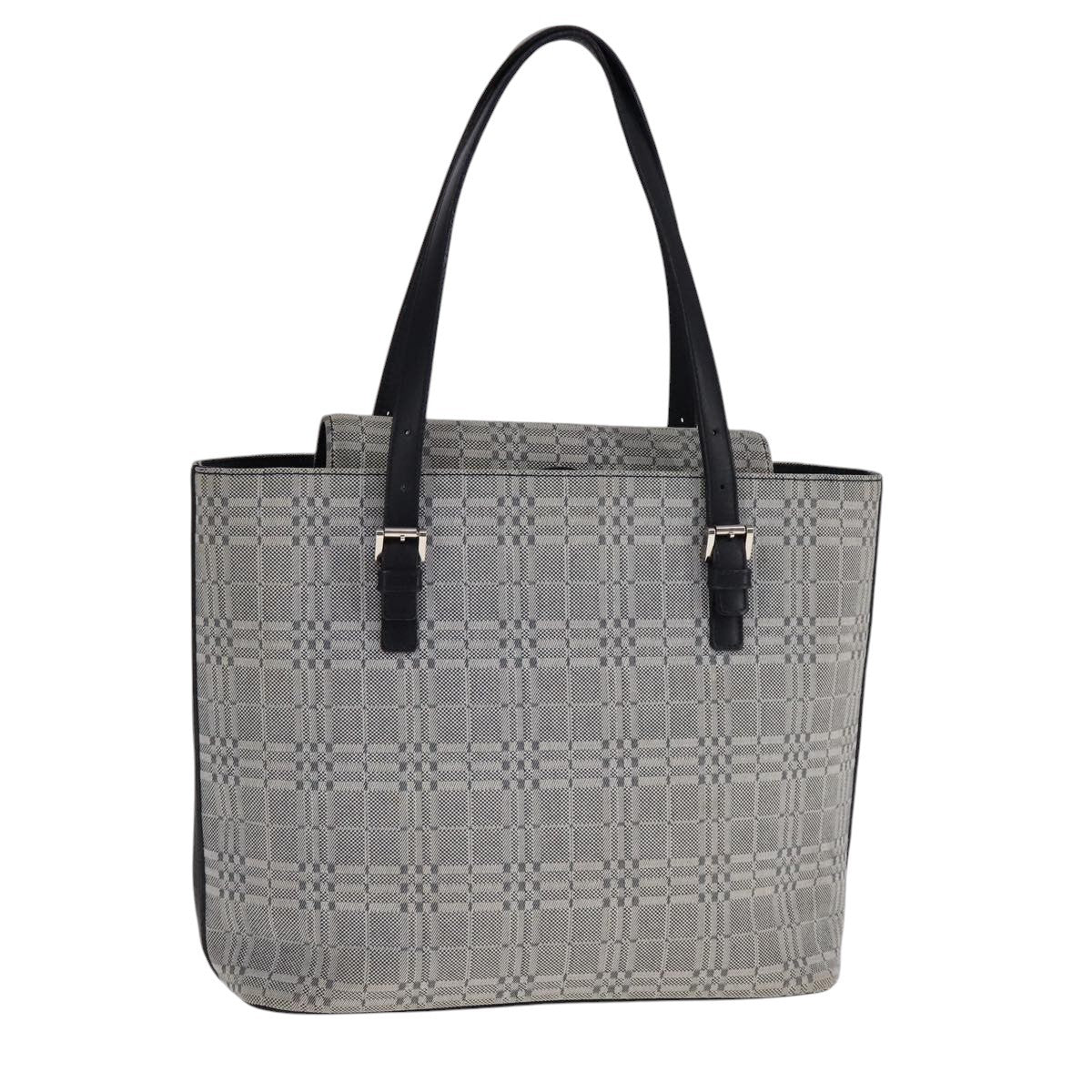 Burberry Nova Check Tote Canvas and Leather