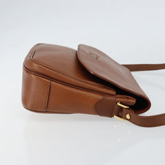 Burberry Flap Shoulder Bag Leather