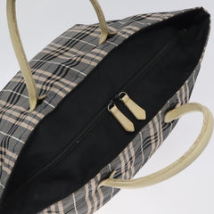 Burberry Nova Check Tote canvas check pattern