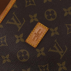 Louis Vuitton Saumur Handbag Monogram Canvas