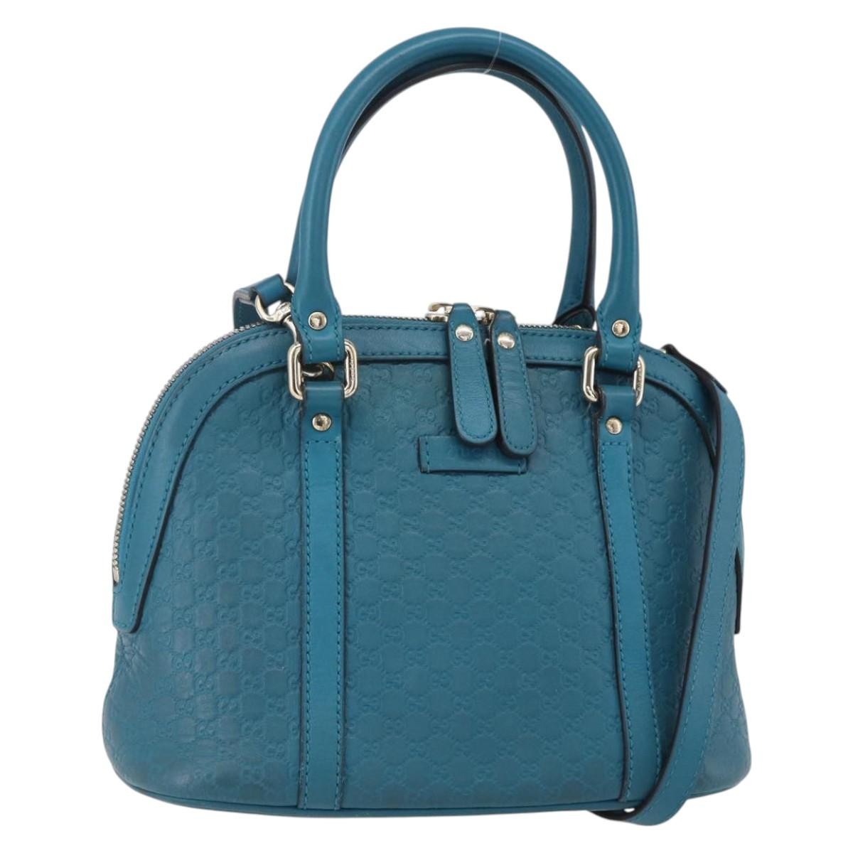 Gucci Convertible Dome Satchel Guccissima Leather