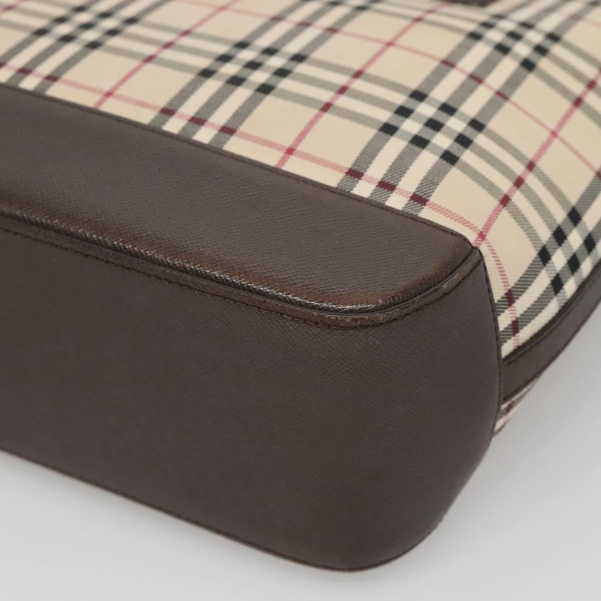Burberry Nova Check Tote canvas check pattern