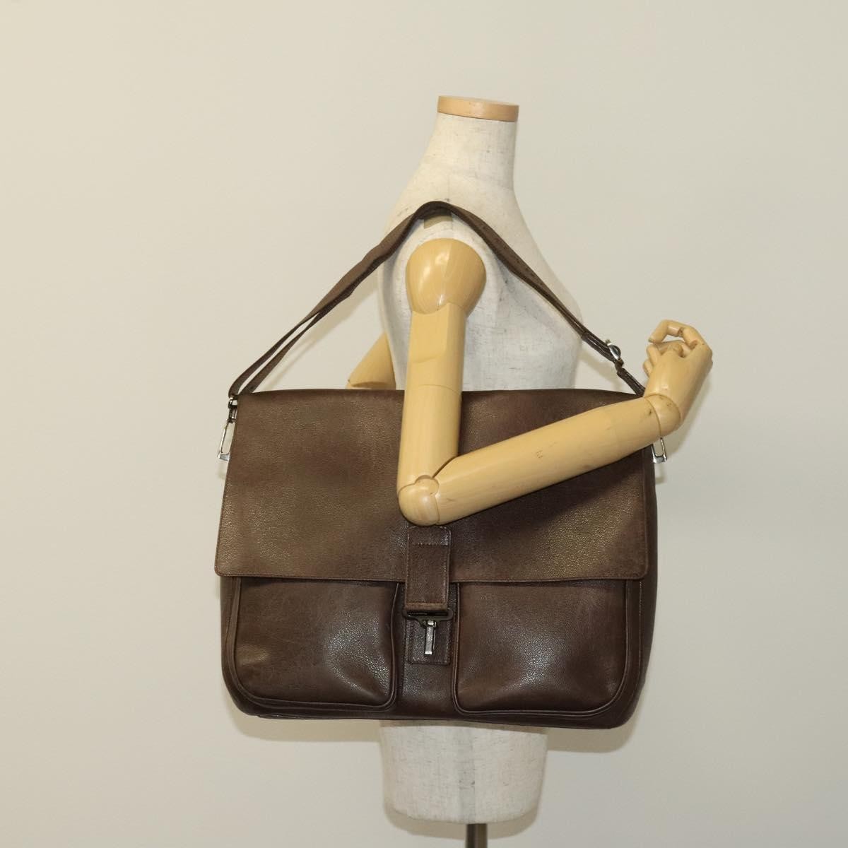 Bvlgari Flap shoulder Bag Leather