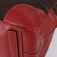 Prada Bowler Bag Canvas with Leather