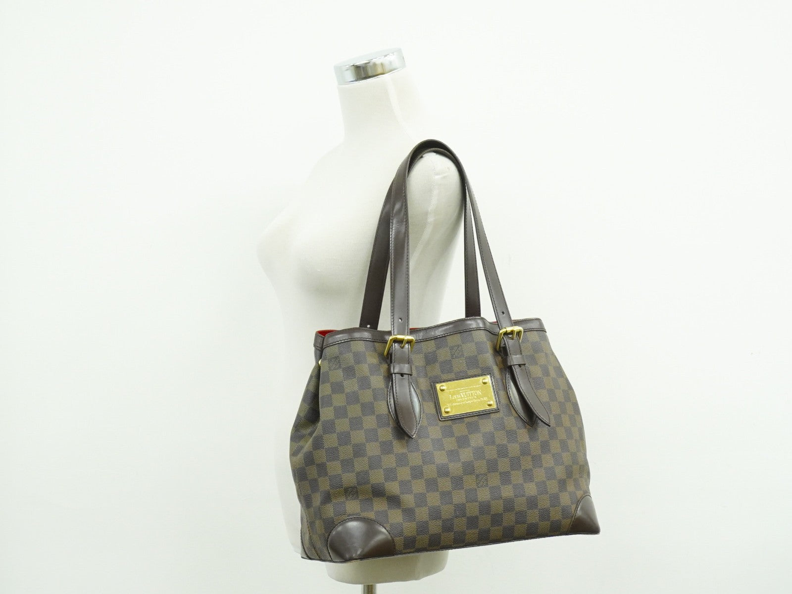 Louis Vuitton Hampstead Handbag Damier