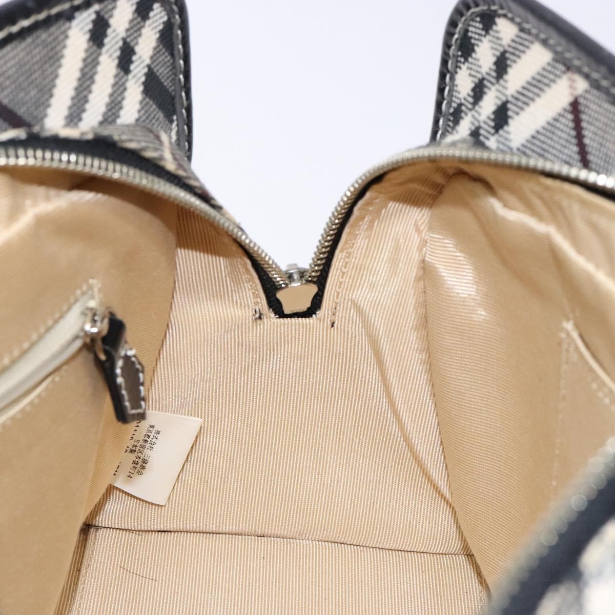 Burberry Belted handle handbag Nova check canvas