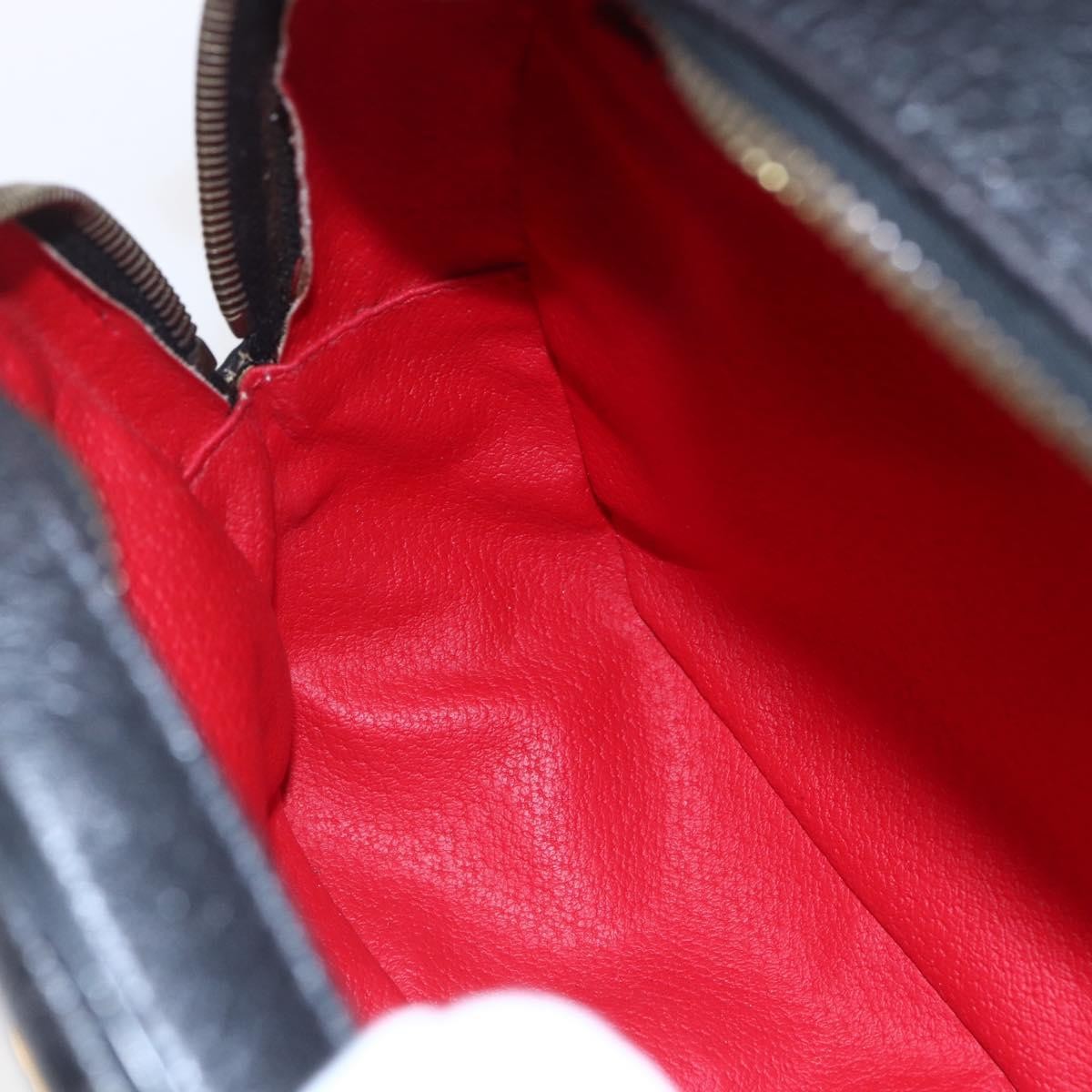 Celine Vintage Triomphe Shoulder Bag Leather