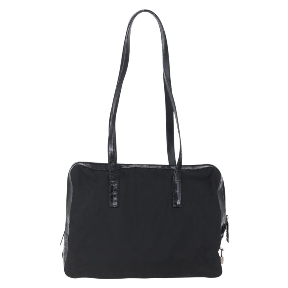 Prada Vintage Shoulder Bag Nylon and Leather