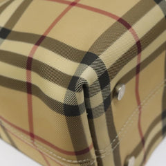 Burberry Nova Check Tote canvas check pattern