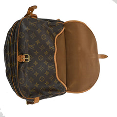 Louis Vuitton Saumur Handbag Monogram Canvas