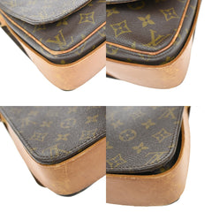 Louis Vuitton Cartouchiere Handbag Monogram Canvas