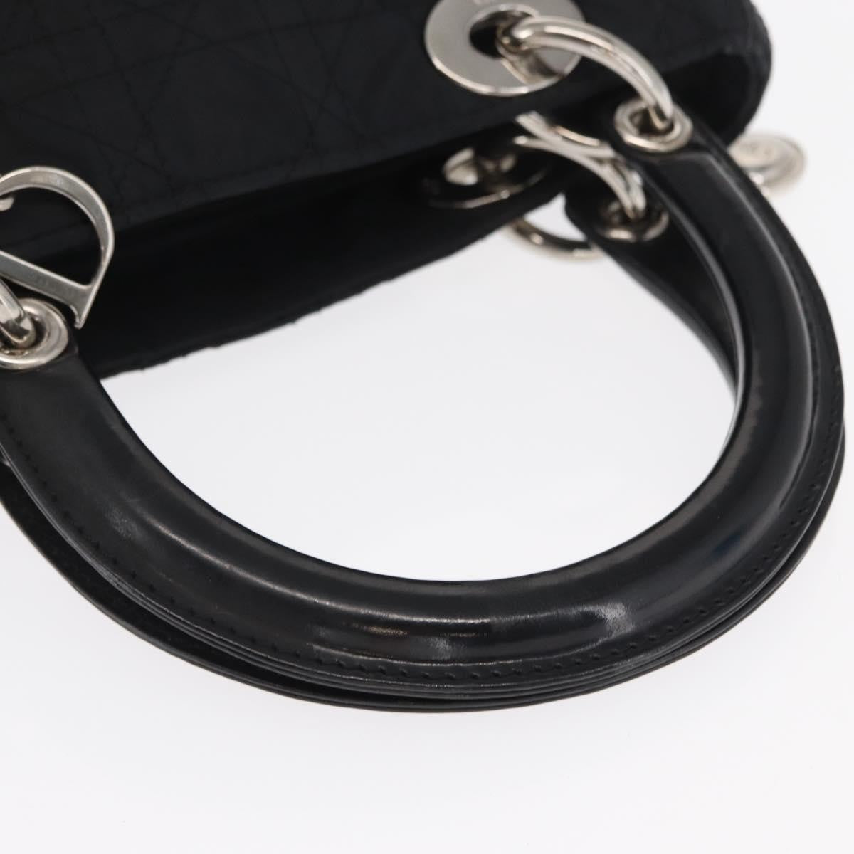 Christian Dior Lady Dior Bag Cannage Quilt Nylon