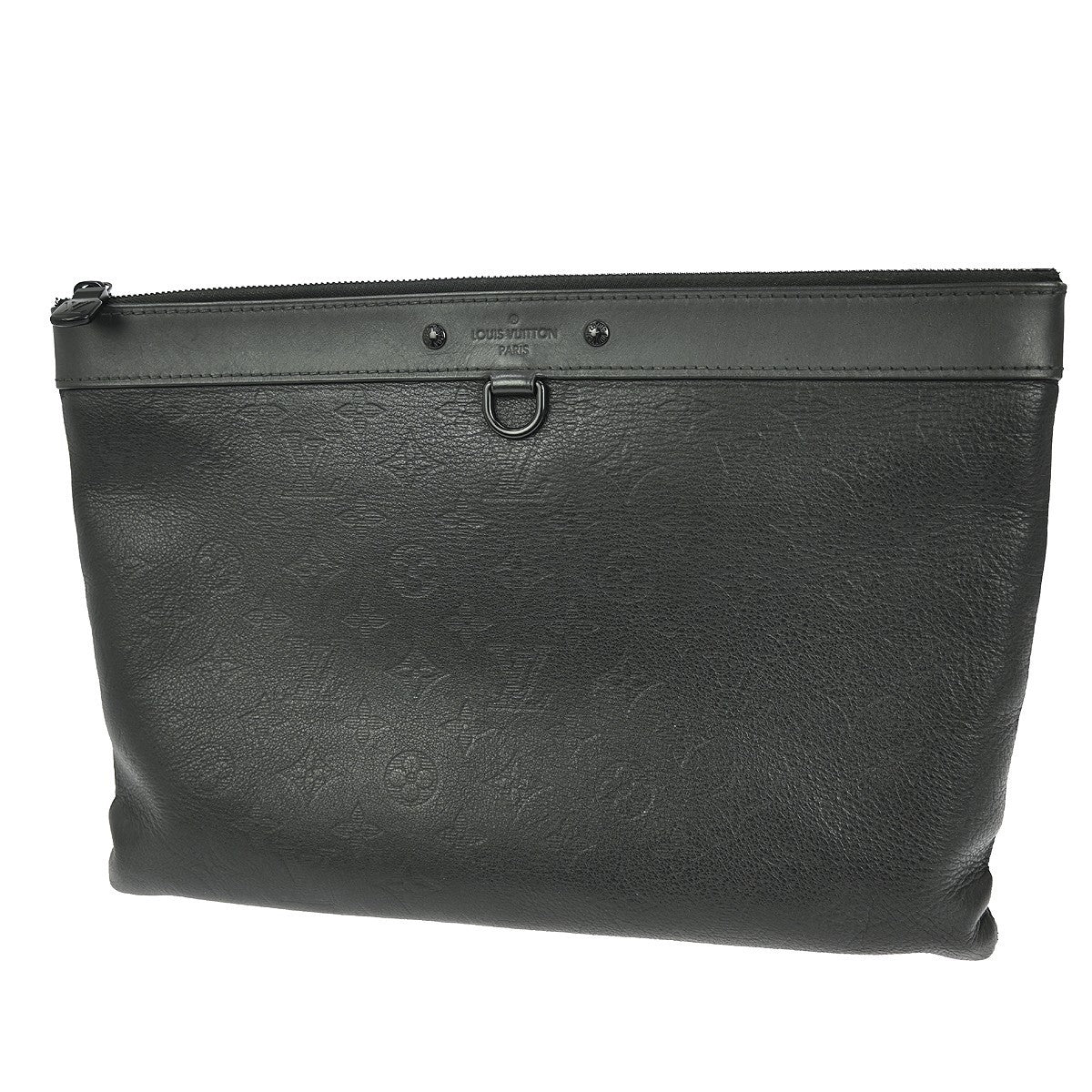Louis Vuitton Discovery Pochette Monogram Shadow Leather