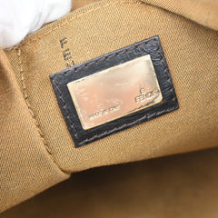 Fendi Chef Zip Crossbody Bag Zucca Canvas