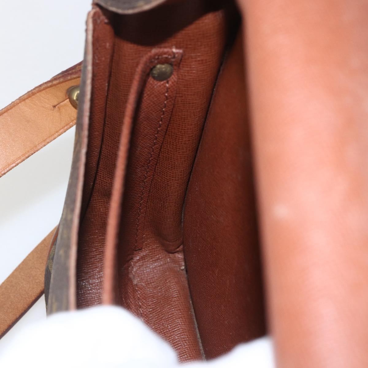 Louis Vuitton Cartouchiere Handbag Monogram Canvas