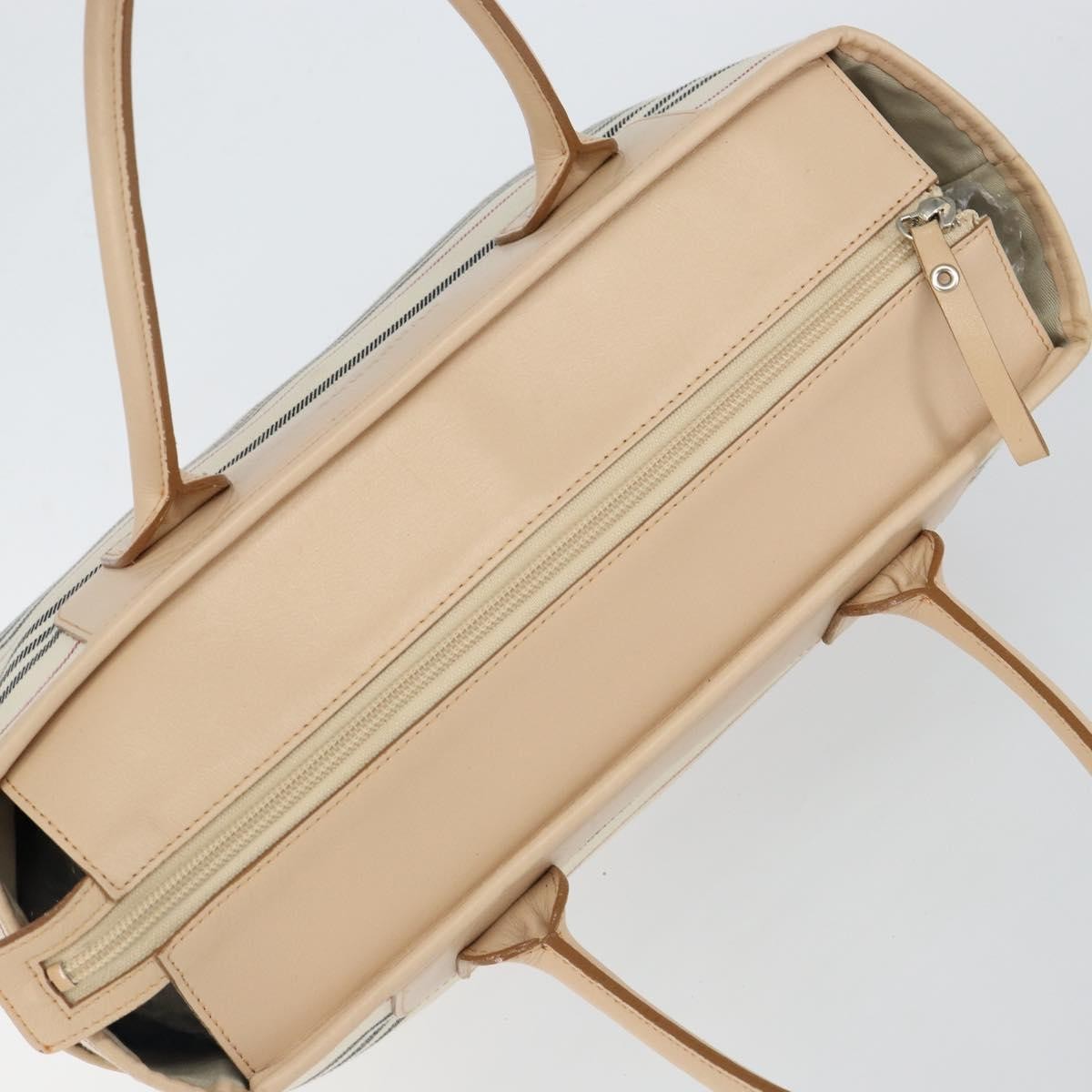 Burberry Nova Check Tote Canvas and Leather