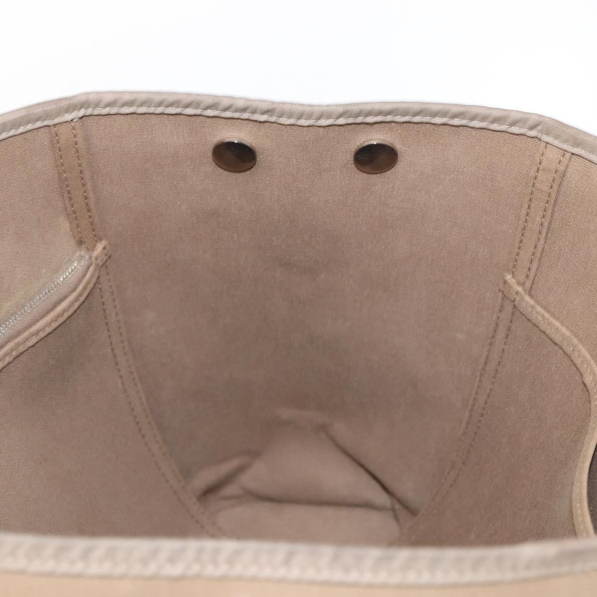 Hermes Cabag Elan Toile and Leather