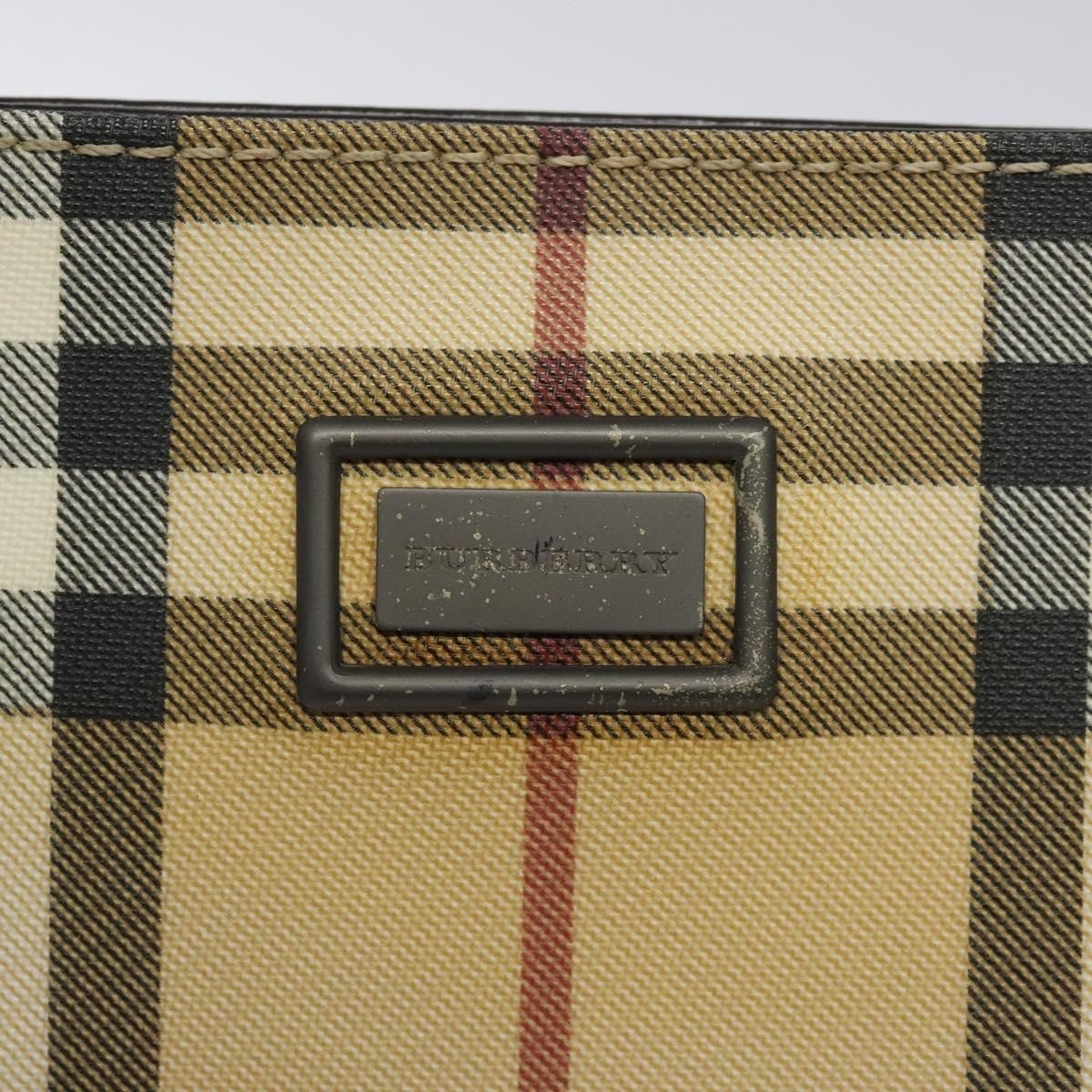 Burberry Nova Check Tote canvas check pattern